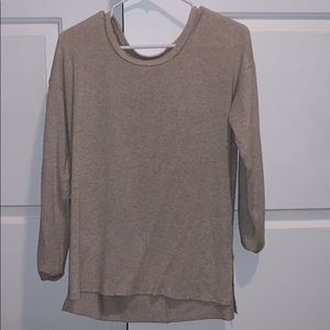 “Soft&Sexy Plush” cream sweater